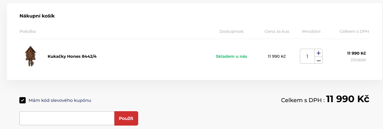 Hodinářství.cz slevový kód