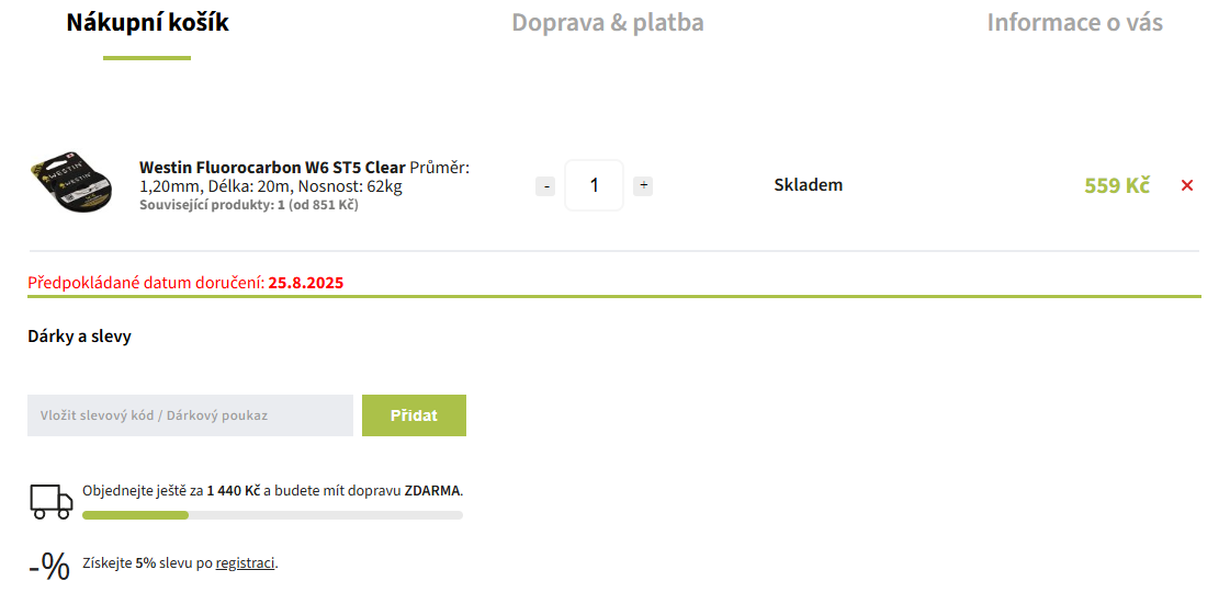 AzFishing.cz slevový kód