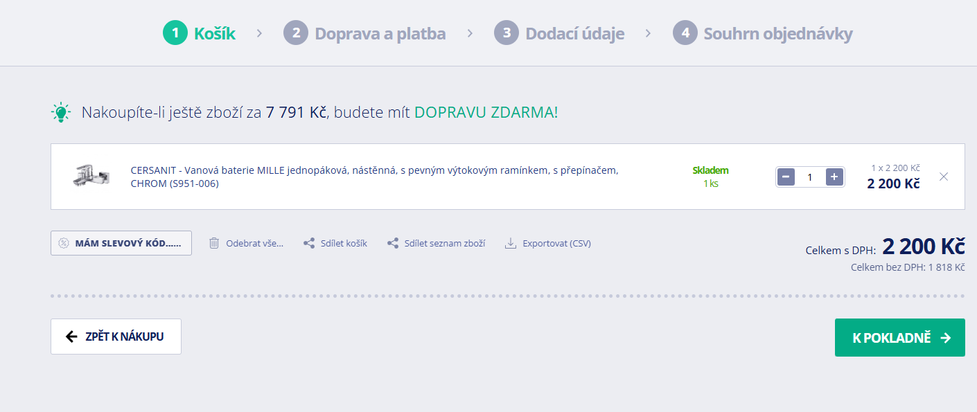 Svět koupelny slevový kód