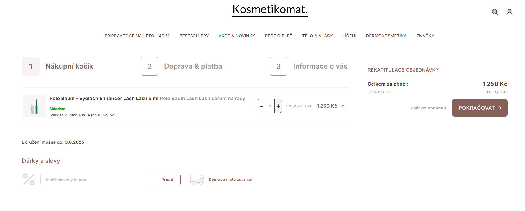 Kosmetikomat slevový kód