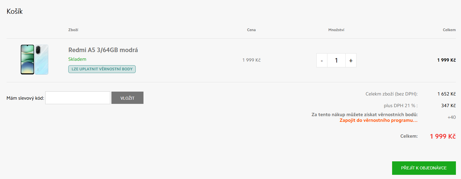 Mi Store slevový kód