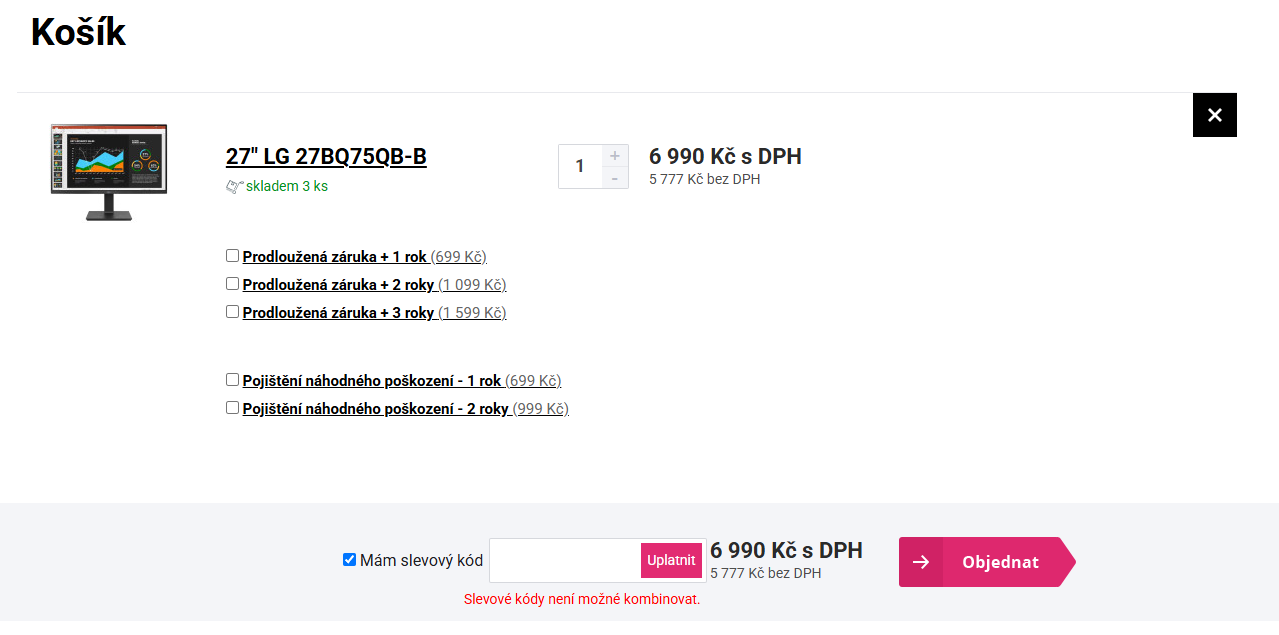 LGshop.cz slevový kód