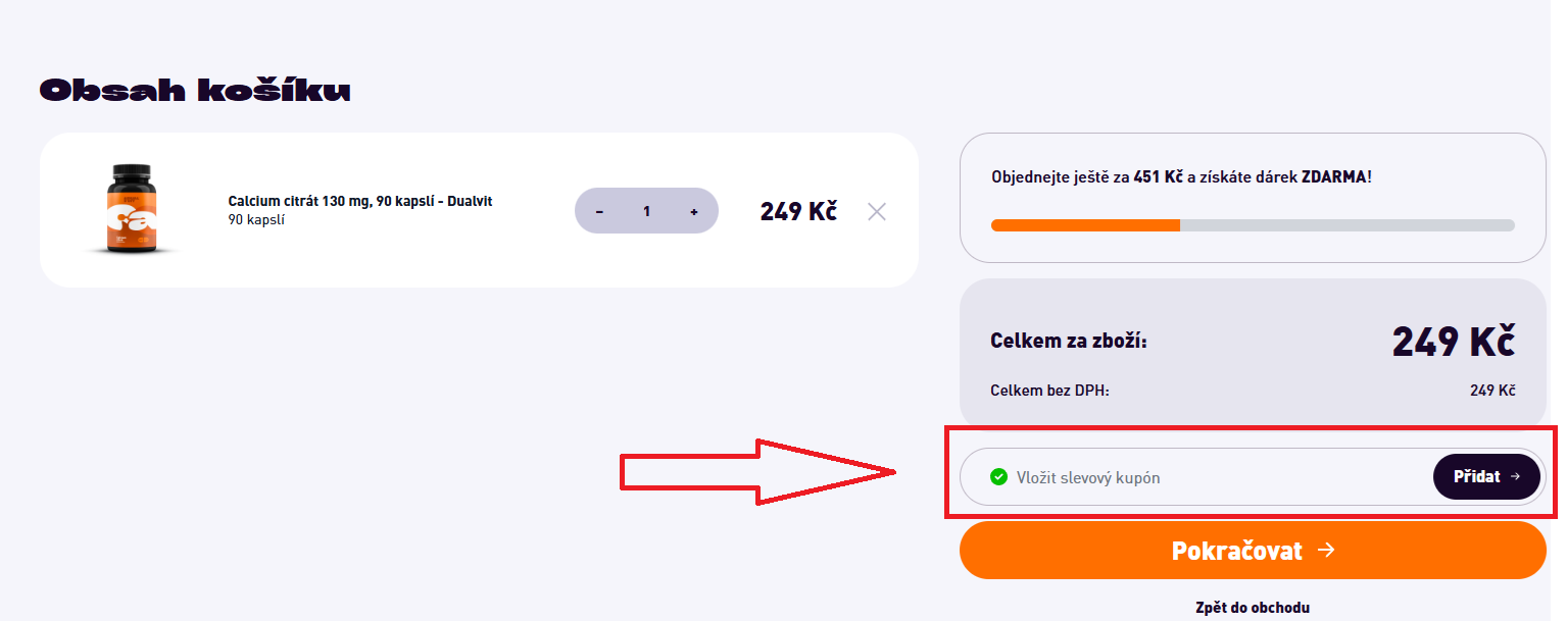 Dualvit slevový kód