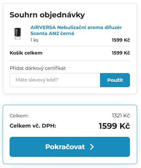 Airversa košík