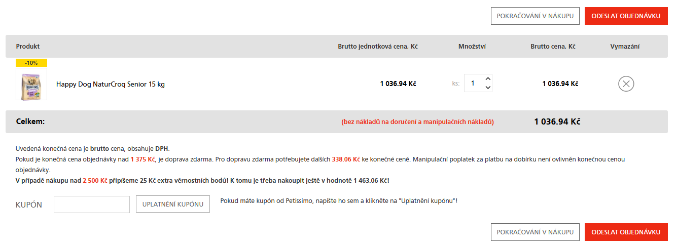 Petissimo slevový kód