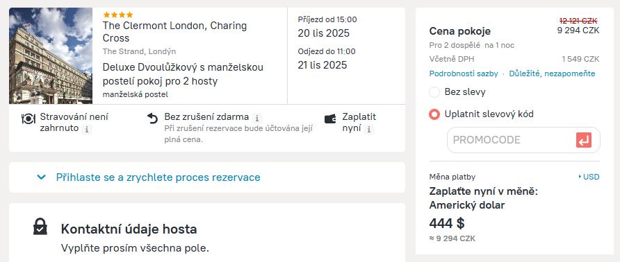 ZenHotels slevový kód