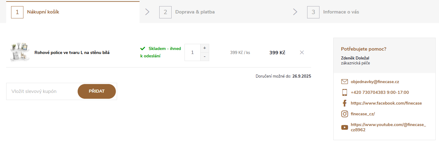 Finecase.cz slevový kód