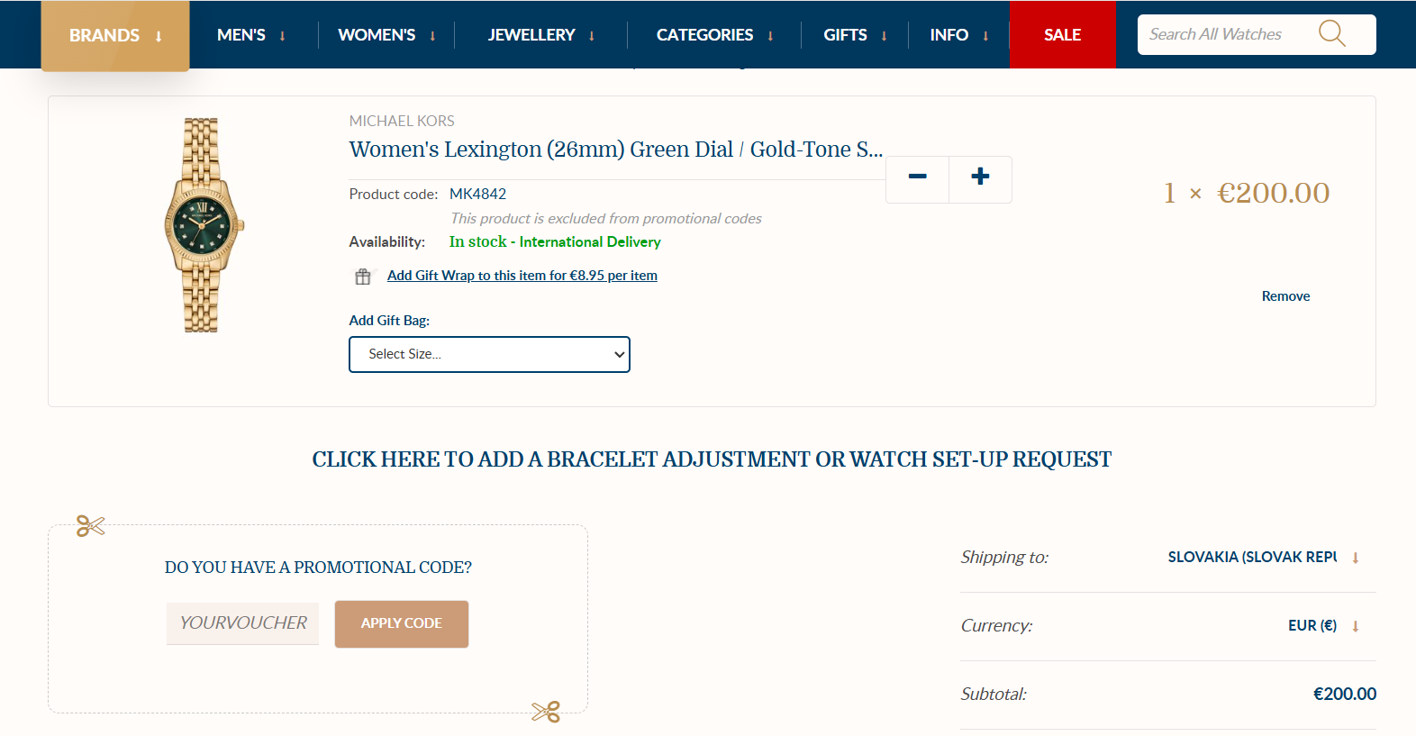 Cod reducere FirstClassWatches