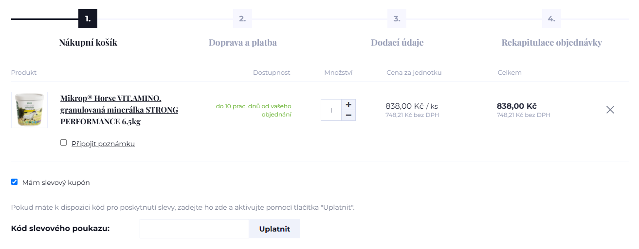 Cleverhorse slevový kód