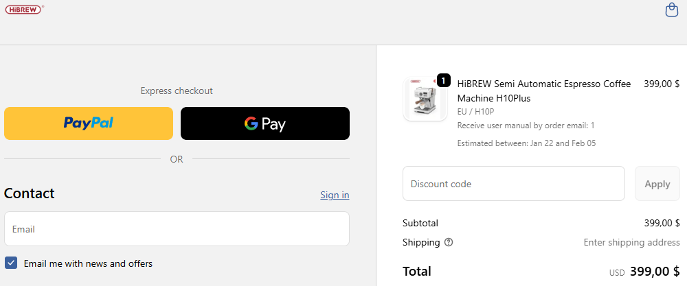 HiBREW slevový kód