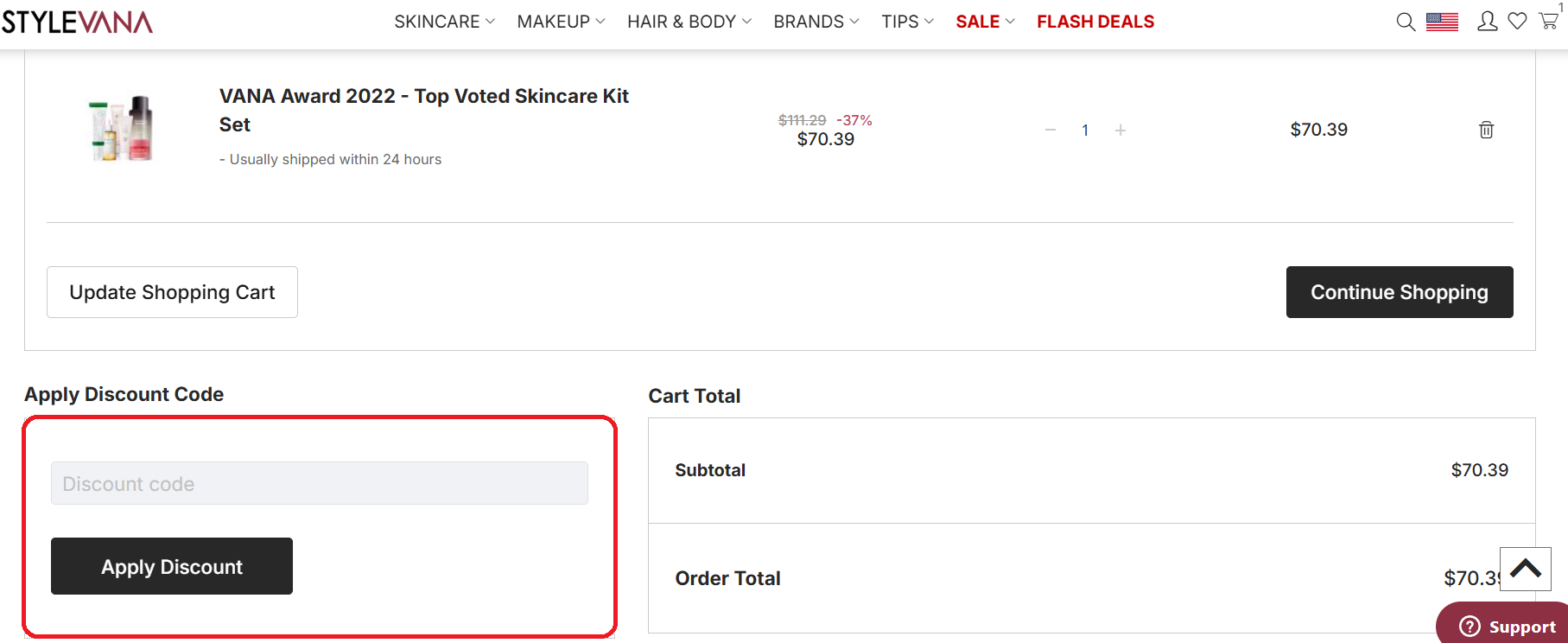 Cod reducere STYLEVANA