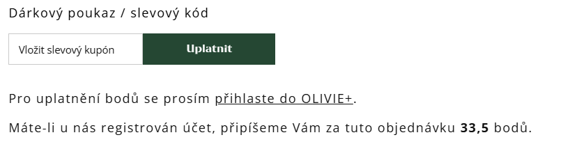 Olivie.cz košík