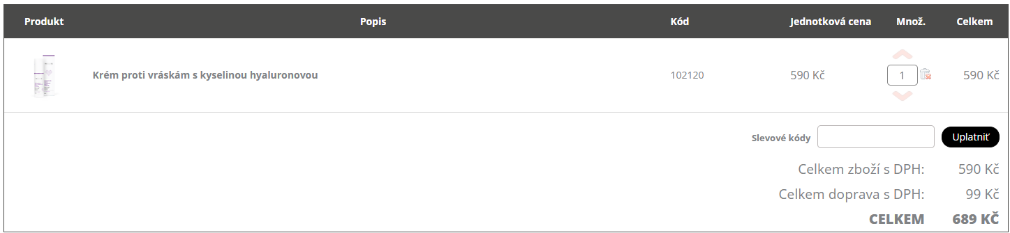 Dulcia slevový kód