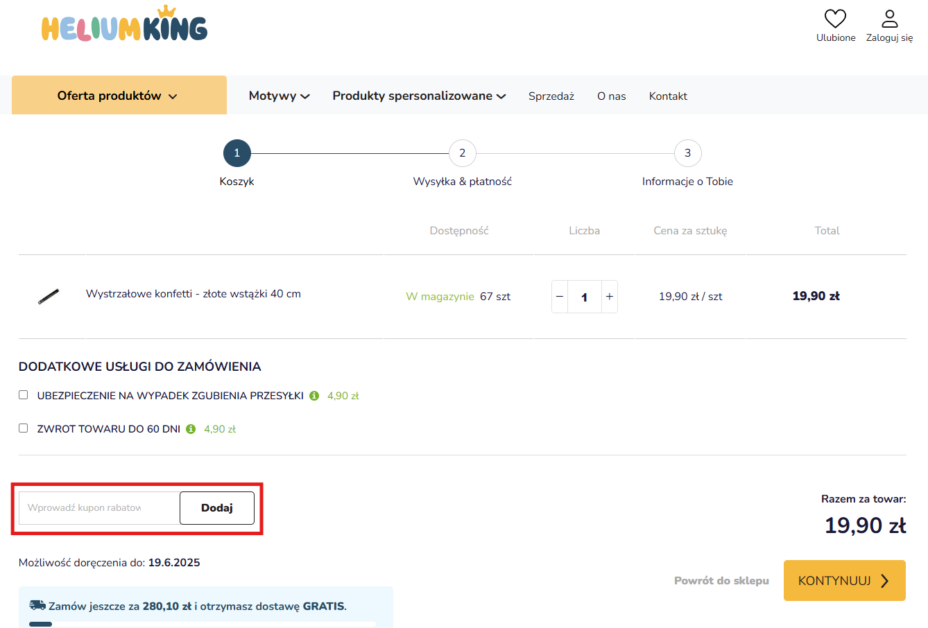 Heliumking kod rabatowy