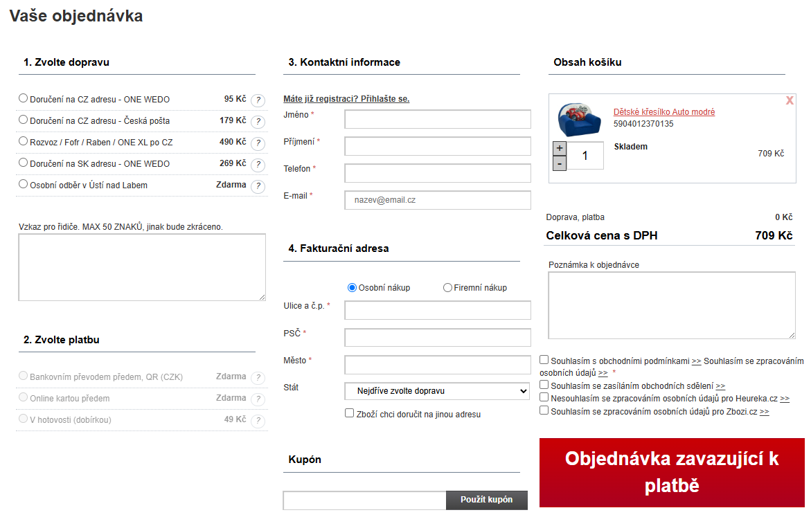 Relaxin slevový kód