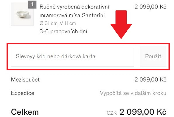 Westwing košík