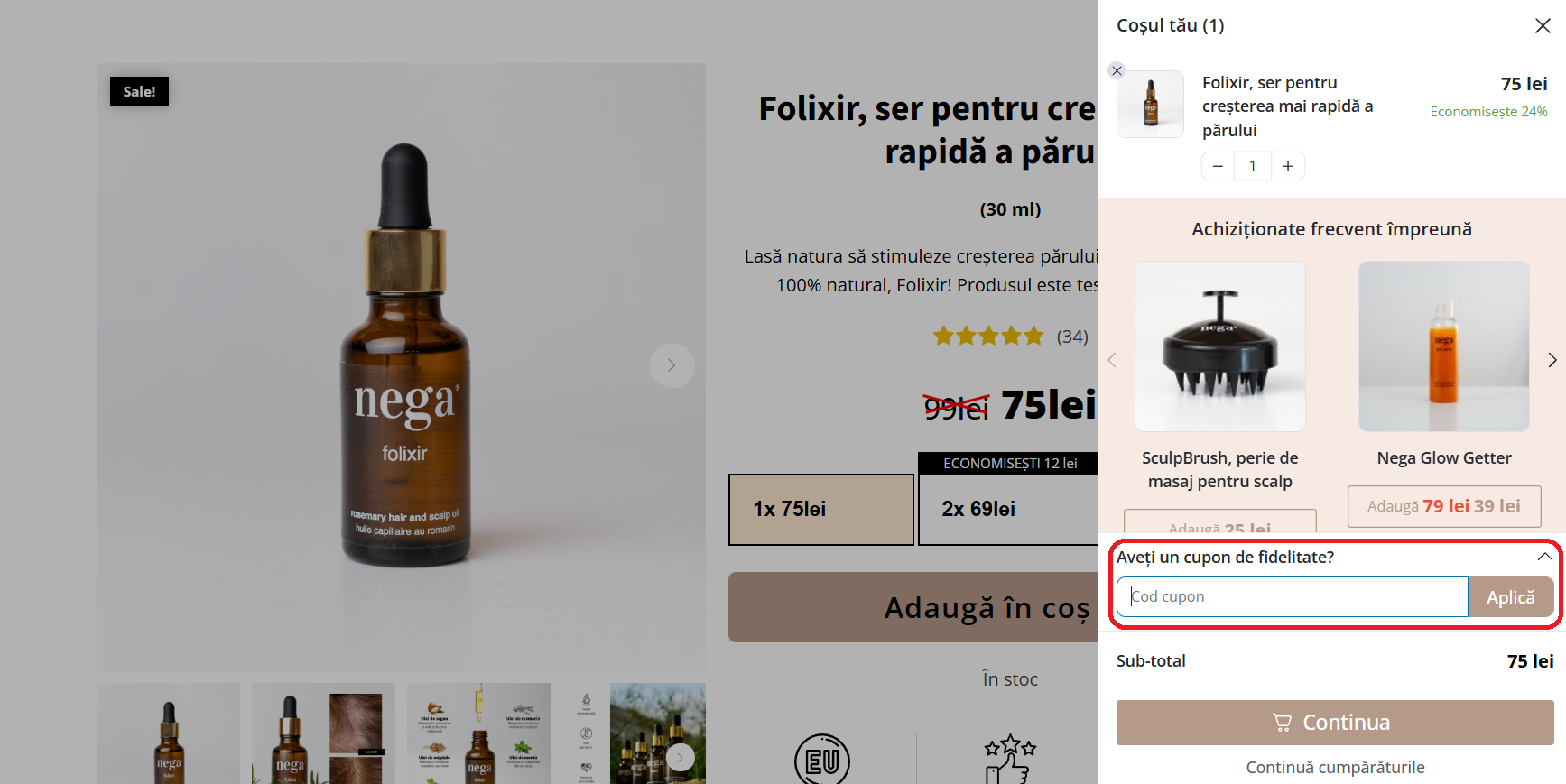 Cod reducere NegaCosmetics