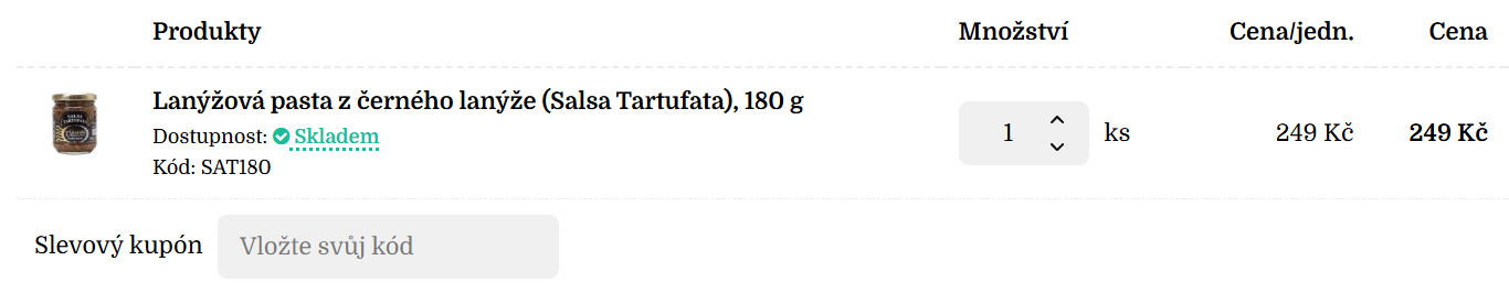 Lanýž Shop košík