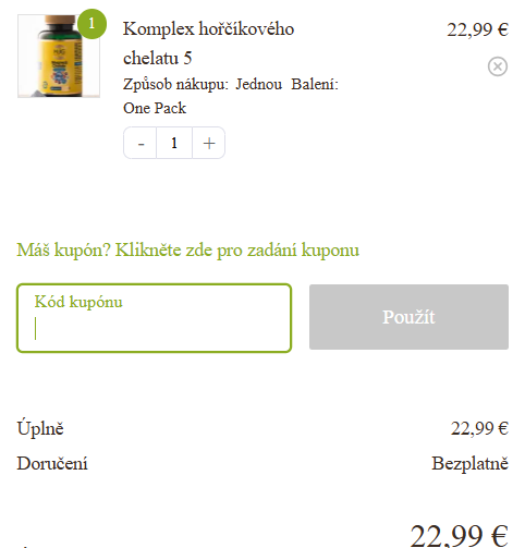 Hug Your Life košík