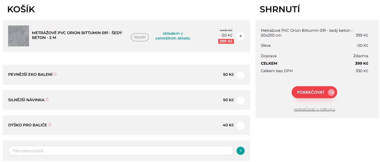 Koberce K+K slevový kód