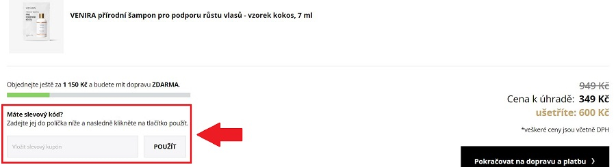 Venira slevový kód