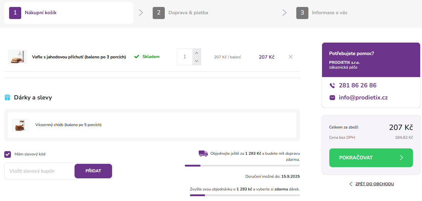 Prodietix slevový kód