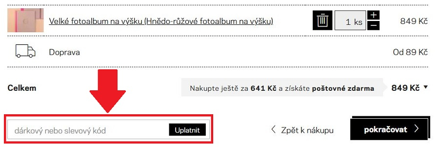 Vyvole.to košík