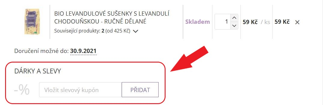 Košík - Levanduloveudoli.cz