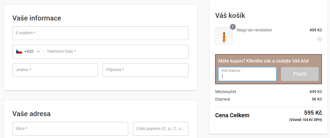 Nega Cosmetics slevový kód