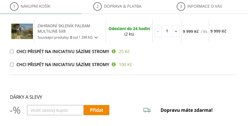 Zahrada Ježek slevový kód