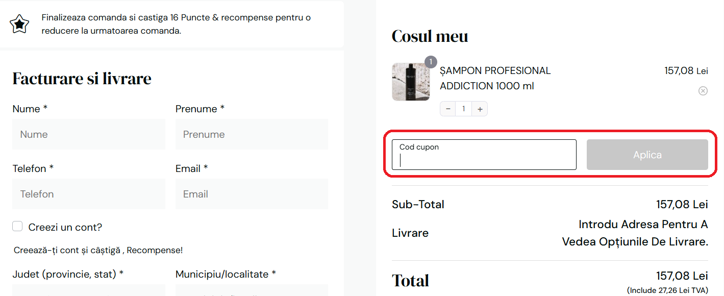 Cod reducere Alleffra