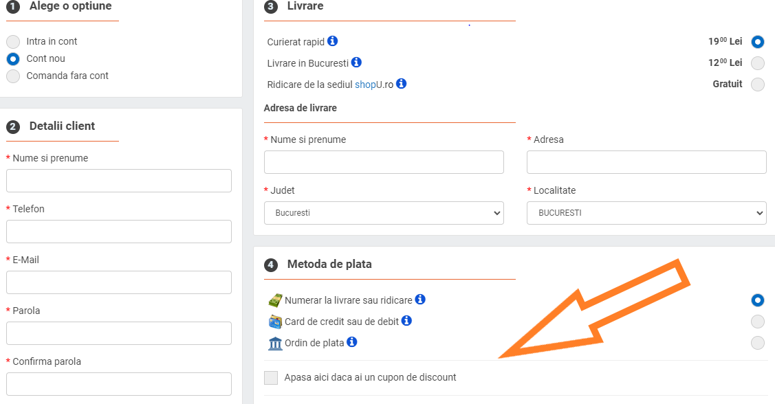 ShopU cupon de reducere