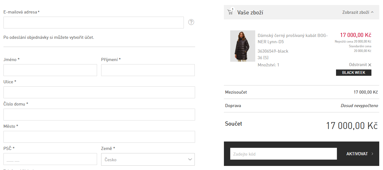 Sportofino slevový kód