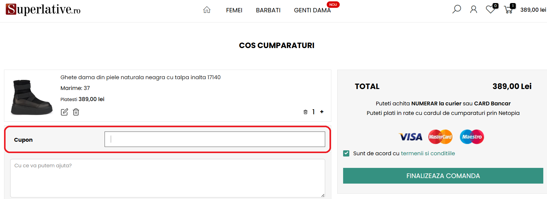 Cod reducere Superlative