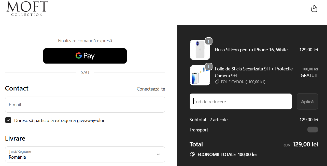 Cod reducere Moft Collection