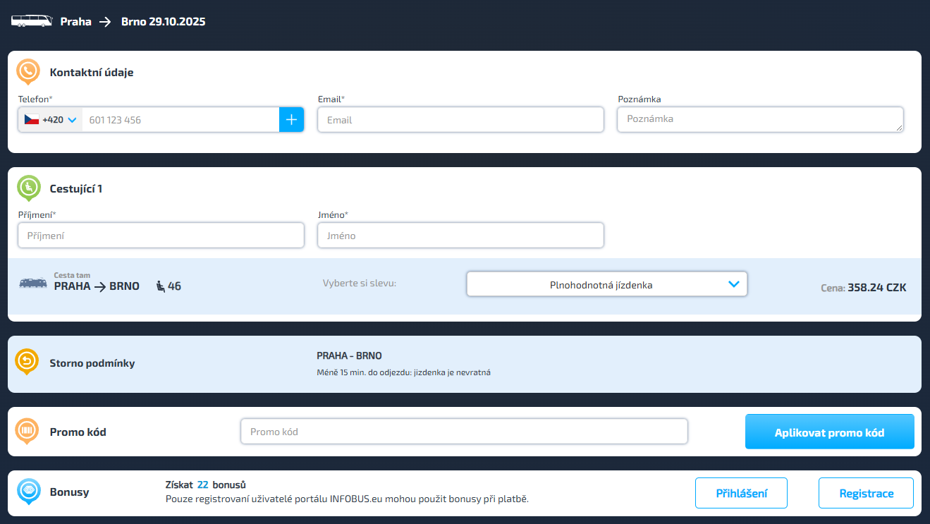 INFOBUS slevový kód
