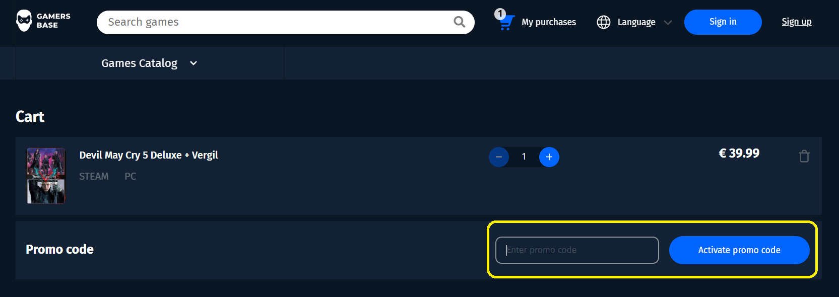 Cod reducere GamersBase