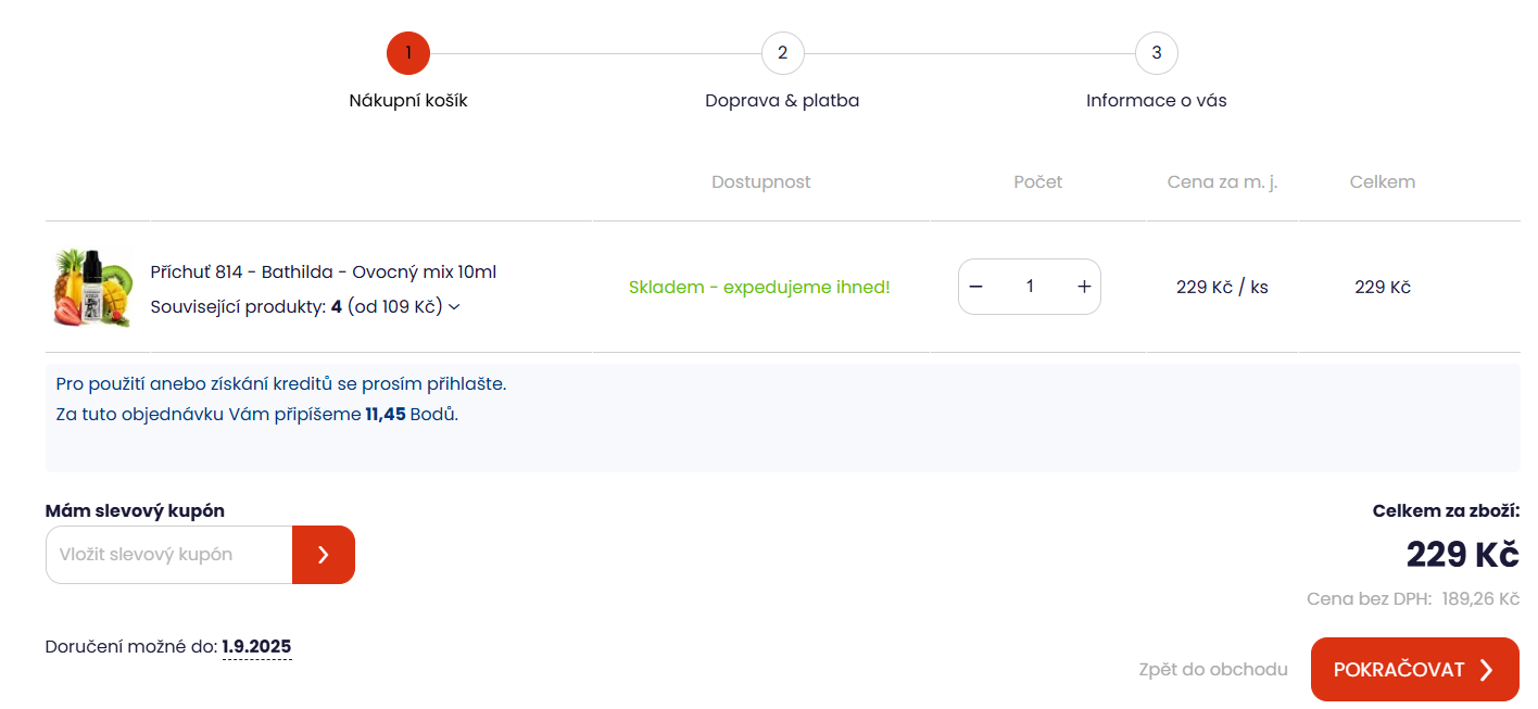 VAPORISM slevový kód