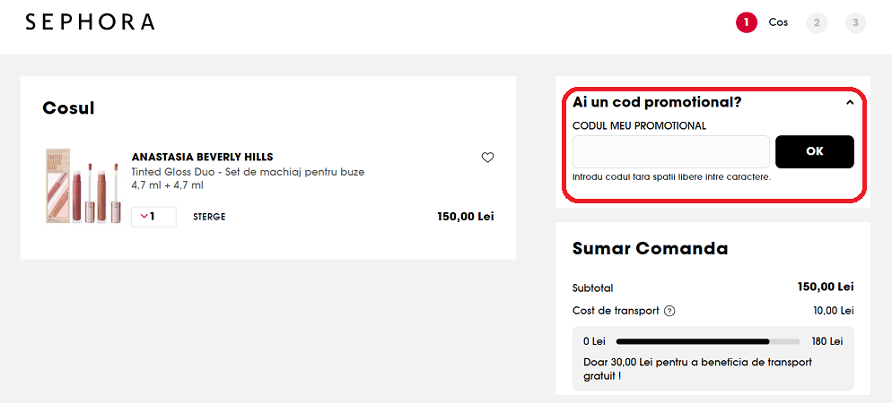 Cod reducere Sephora