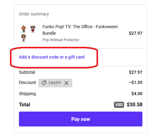 Funko promo code