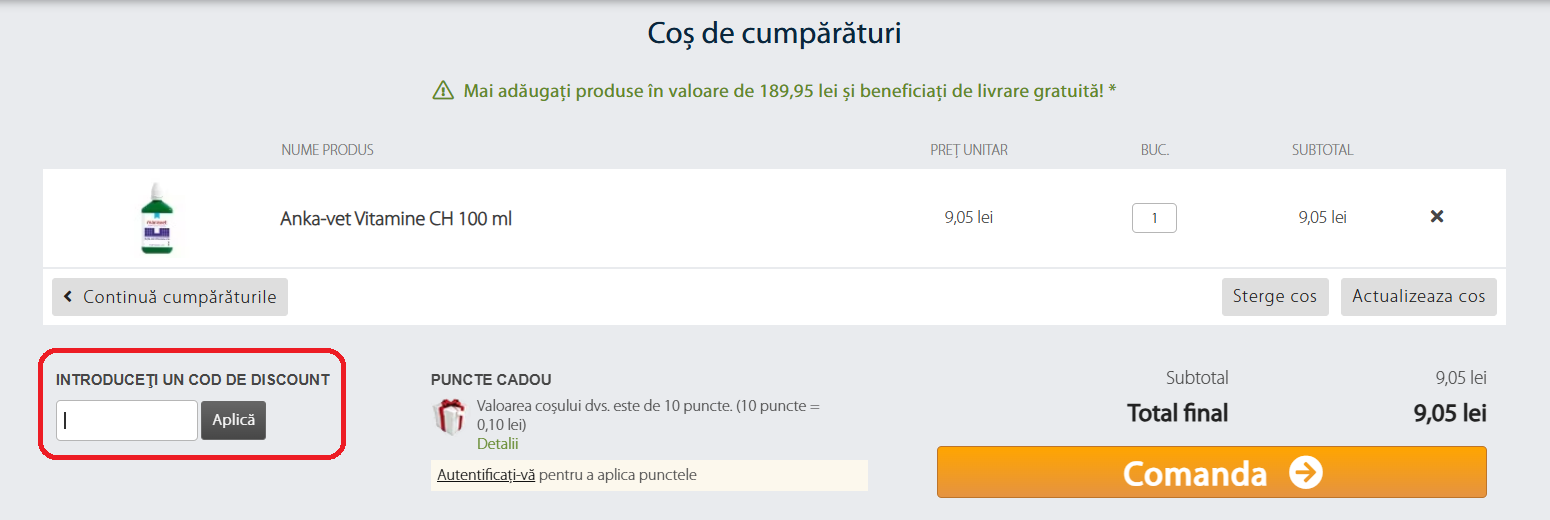 Cod reducere PetMart