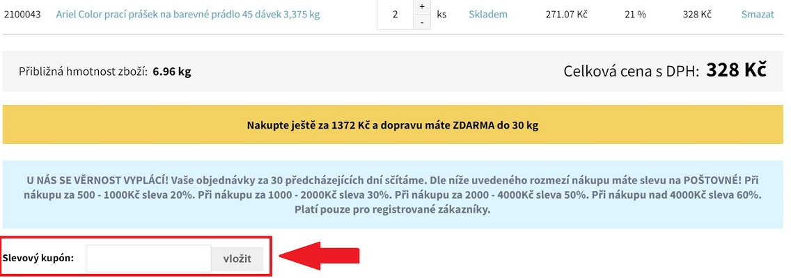 VMD Drogerie slevový kód
