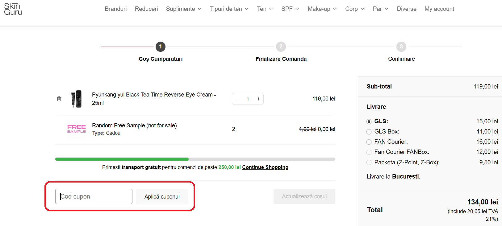 Cod reducere SkinGuru