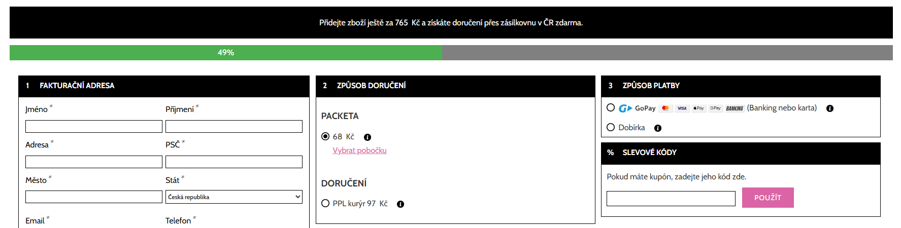 Instamo slevový kód