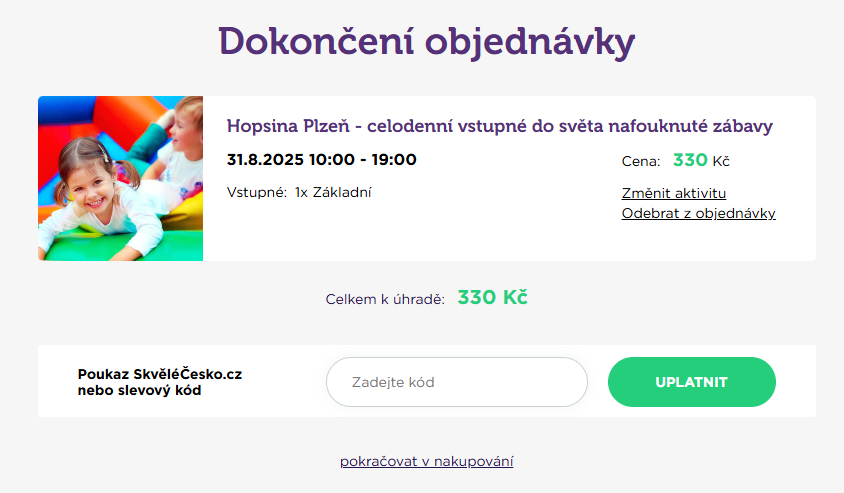 SkvěléČesko.cz slevový kód