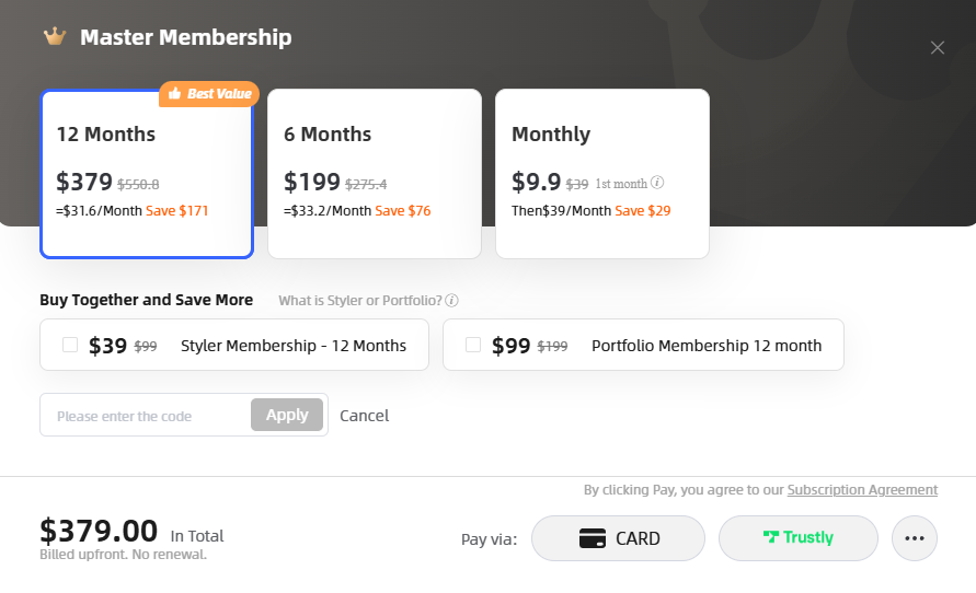 Homestyler slevový kód