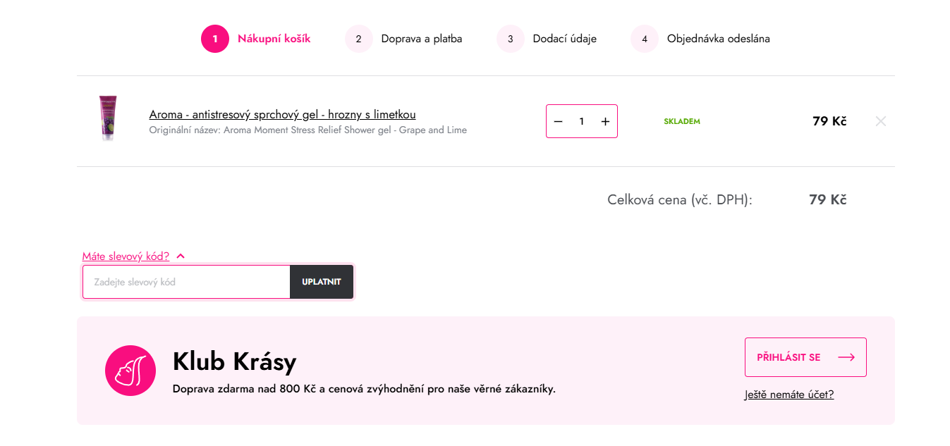 Dermacol slevový kód