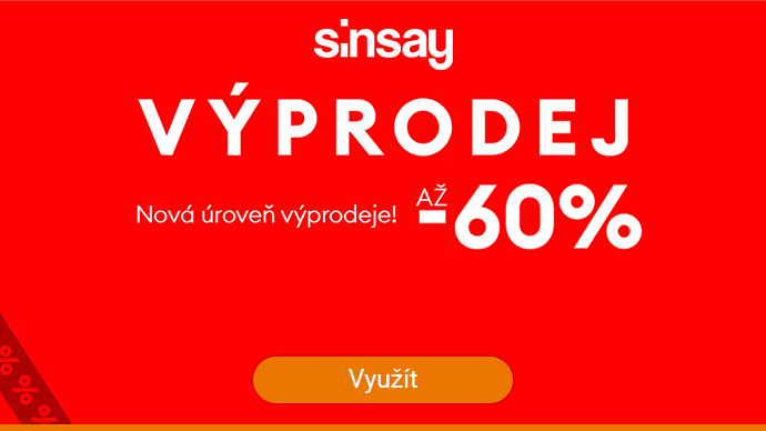Sinsay - Slevy až 60 %